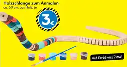 TEDi Holzschlange zum Anmalen Angebot