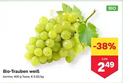 MPreis Bio-Trauben weiß Angebot