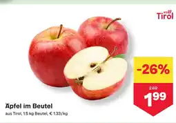 MPreis Apfel im Beutel Angebot