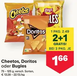 MPreis Cheetos, Doritos oder Bugles Angebot