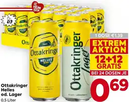 Billa Ottakringer Helles od. Lage Angebot