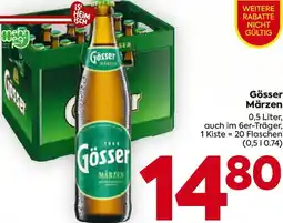 Billa Gösser Märzen Angebot