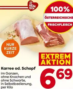 Billa Karree od. Schopf Angebot