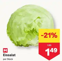 MPreis Eissalat Angebot