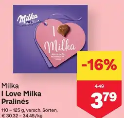 MPreis Milka I Love Milka Pralinés Angebot