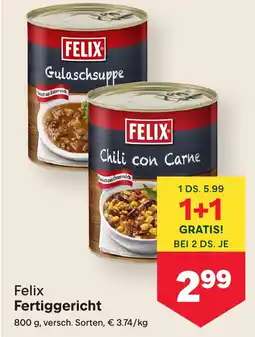 MPreis Felix Fertiggericht Angebot