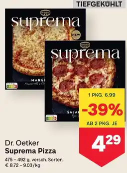 MPreis Dr. Oetker Suprema Pizza Angebot