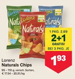 MPreis Lorenz Naturals Chips Angebot