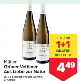 MPreis Müller Grüner Veltliner Aus Liebe zur Natur Angebot