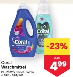 MPreis Coral Waschmittel Angebot