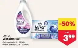 MPreis Lenor Waschmittel Angebot
