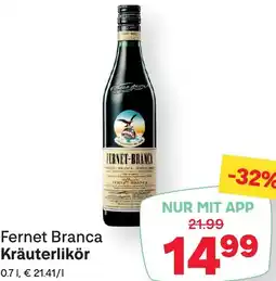 MPreis Fernet Branca Kräuterlikör Angebot