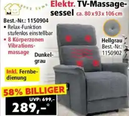 Norma Elektr. TV-Massage- sessel Angebot