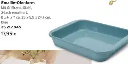 Tchibo Eduscho Emaille-Ofenform Angebot