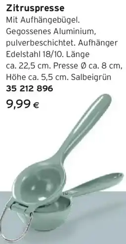 Tchibo Eduscho Zitruspresse Angebot