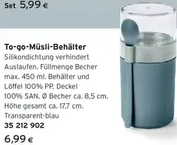 Tchibo Eduscho To-go-Müsli-Behälter Angebot