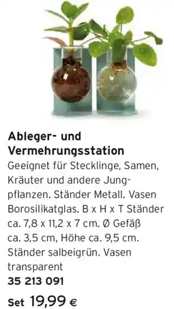 Tchibo Eduscho Ableger- und Vermehrungsstation Angebot