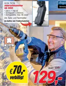 Zgonc Abbruchhammer AB 2000 Angebot