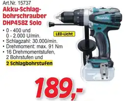 Zgonc Akku-Schlag- bohrschrauber DHP458Z Solo Angebot