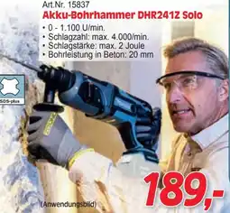 Zgonc Akku-Bohrhammer DHR241Z Solo Angebot