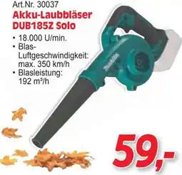 Zgonc Akku-Laubbläser DUB185Z Solo Angebot