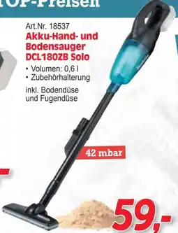Zgonc Akku-Hand- und Bodensauger DCL180ZB Solo Angebot