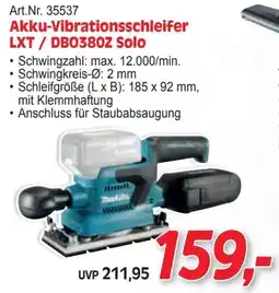 Zgonc Akku-Vibrationsschleifer LXT/DB0380Z Solo Angebot