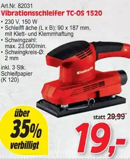 Zgonc Vibrationsschleifer TC-OS 1520 Angebot