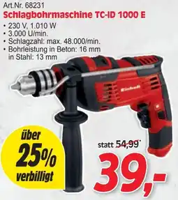 Zgonc Schlagbohrmaschine TC-ID 1000 E Angebot