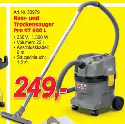 Zgonc Nass- und Trockensauger Pro NT 600 L Angebot