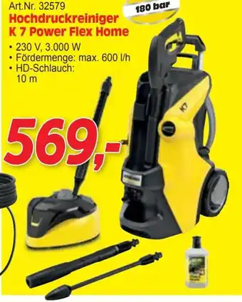 Hochdruckreiniger K 7 Power Flex Home