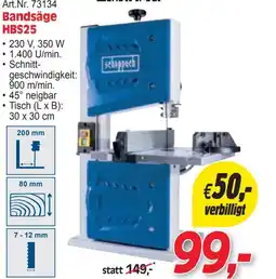 Zgonc Bandsäge HBS25 Angebot