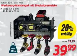 Zgonc Werkzeug-Wandregal mit Steckdosenleiste Angebot