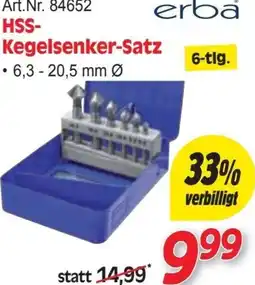 Zgonc HSS- Kegelsenker-Satz Angebot