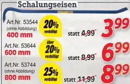 Zgonc Schalungseisen Angebot