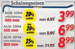 Zgonc Schalungseisen Angebot