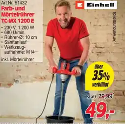 Zgonc Farb- und Mörtelrührer TC-MX 1200 E Angebot