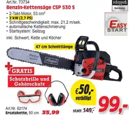 Zgonc Benzin-Kettensäge CSP 530 S Angebot