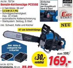 Zgonc Benzin-Kettensäge PCS56E Angebot