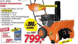 Zgonc Benzin-Schneefräse 620E Angebot