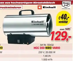 Zgonc Propangas-heizkanonen Angebot