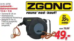 Zgonc Automatik- Elektrotrommel Angebot