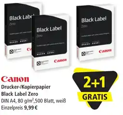 Pagro Diskont Drucker-/Kopierpapier Black Label Zero Angebot