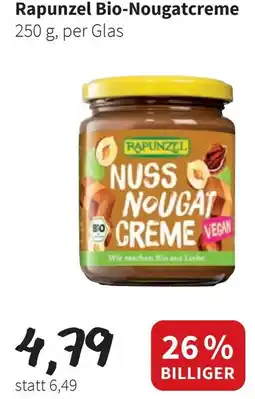 Eurogast Grissemann Rapunzel Bio-Nougatcreme Angebot