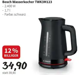 Eurogast Grissemann Bosch Wasserkocher TWK3M123 Angebot