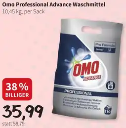 Eurogast Grissemann Omo Professional Advance Waschmittel Angebot