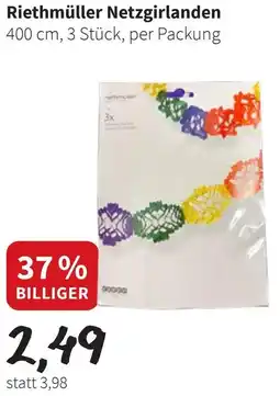 Eurogast Grissemann Riethmüller Netzgirlanden Angebot