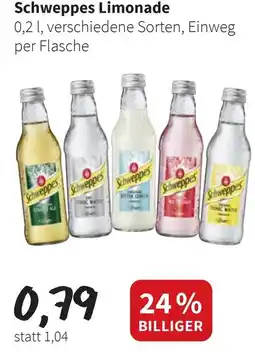 Eurogast Grissemann Schweppes Limonade Angebot