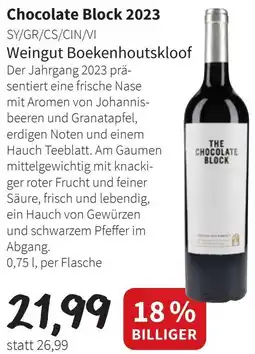 Eurogast Grissemann Chocolate Block 2023 Angebot