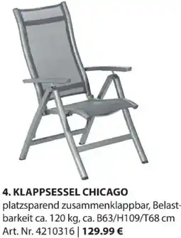 Dehner klappsessel chicago Angebot